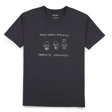 Load image into Gallery viewer, Famous Negro Athletes Tee in Faded Black - JMB The Notebooks
